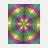 Couverture Polaire Mardi Gras Illusion Fleece (Devant)