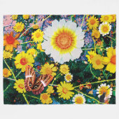 Couverture Polaire Marguerite mai (Devant (Horizontal))