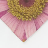 Couverture Polaire Marguerites roses (Coin)