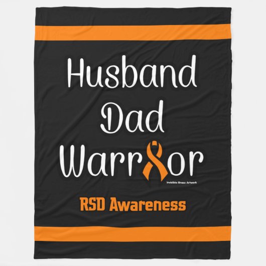 Couverture Polaire Mari papa Warrior...RSD Fleece Blanket (Devant)