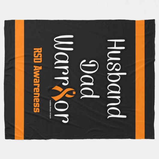 Couverture Polaire Mari papa Warrior...RSD Fleece Blanket (Devant (Horizontal))