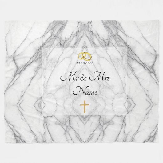 Couverture Polaire Mariage (Devant (Horizontal))