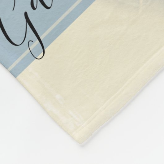 Couverture Polaire Mariage à fleurs Blue Hydrangea (Coin)