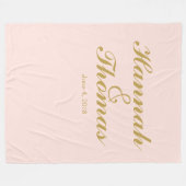 Couverture Polaire Mariage arrière-plan photo arrière - plan tableau  (Devant (Horizontal))