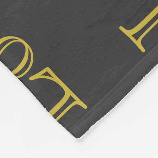 Couverture Polaire Mariage Classique Amour Gris Or Élégant (Coin)