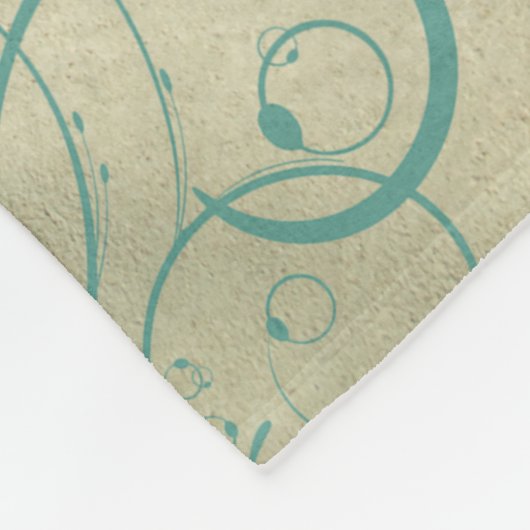 Couverture Polaire Mariage de plage tropicale (Coin)