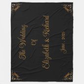 Couverture Polaire Mariage Fantastique de Conte de Fée (Devant)