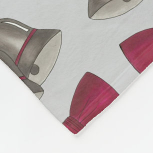 Couverture Polaire Mariage Fête des mariées Engagement Party Silver B