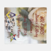 Couverture Polaire Mariage Mason/OES (Devant (Horizontal))