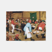 Couverture Polaire Mariage paysan, Pieter Bruegel (Devant (Horizontal))