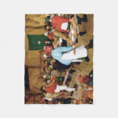 Couverture Polaire Mariage paysan, Pieter Bruegel (Devant)