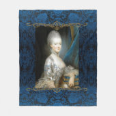 Couverture Polaire Marie Antoinette Blanche polaire (Devant)