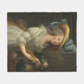 Couverture Polaire Marie Antoinette Reine De France (Devant (Horizontal))