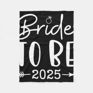 Couverture Polaire Mariée à être 2025 Bachelorette Party