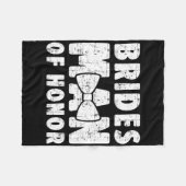 Couverture Polaire Mariées Homme D'Honneur Mariage Tee Bachelor Bache (Devant (Horizontal))
