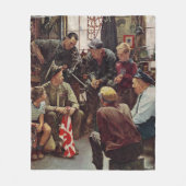 Couverture Polaire Marine (Devant)