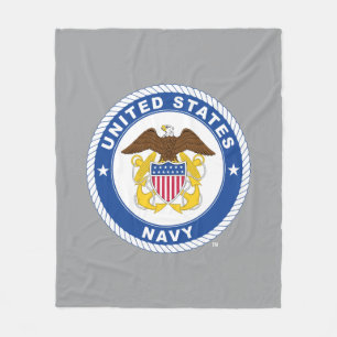 Couverture Polaire Marine américaine Officier Crest