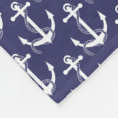 Couverture Polaire Marine Aweigh d'Ancres nautiques (Coin)