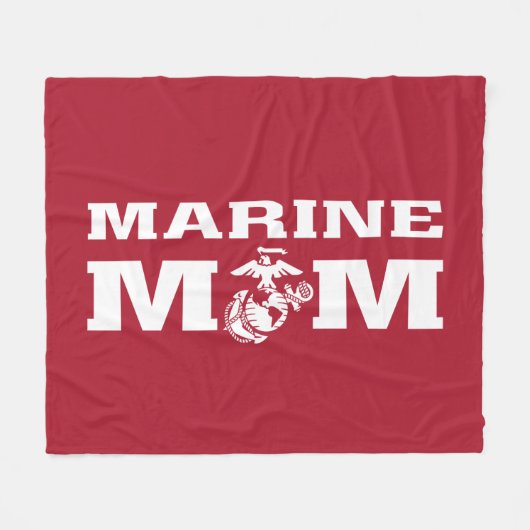 Couverture Polaire Marine Maman (Devant (Horizontal))
