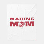 Couverture Polaire Marine Maman (Devant)