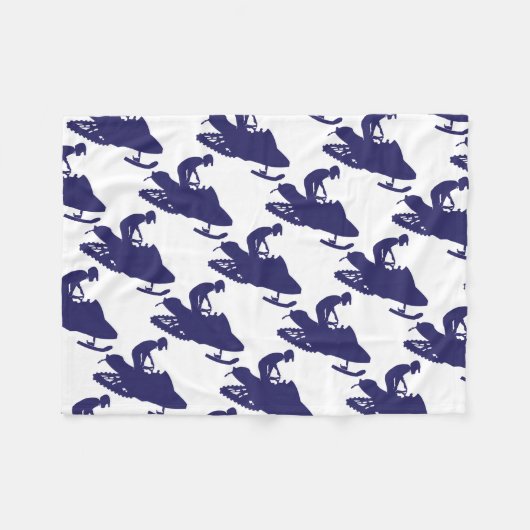 Couverture Polaire Marine-Snowmobiler (Devant (Horizontal))