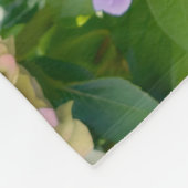 Couverture Polaire Marionnettes de montagne bavaroises aux fleurs (Coin)