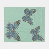 Couverture Polaire Marocaine Monarch Fleece Blanche (Devant (Horizontal))