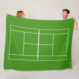 COUVERTURE POLAIRE MARQUAGE DE LA LIGNE DE COUR DE TENNIS