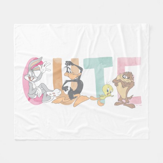 Couverture Polaire marque-mot LOONEY TUNES™ (Devant (Horizontal))