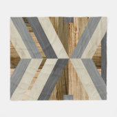 Couverture Polaire Marqueterie géométrique (Devant (Horizontal))