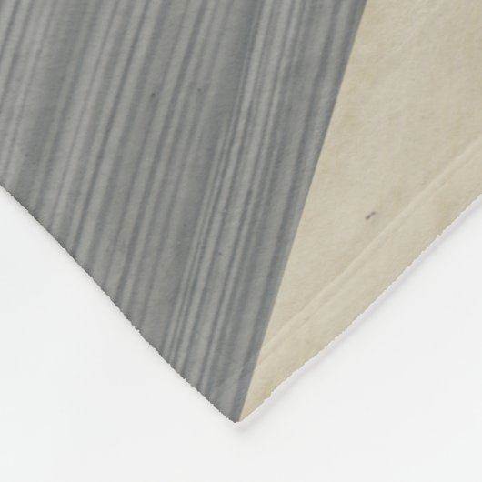 Couverture Polaire Marqueterie géométrique (Coin)