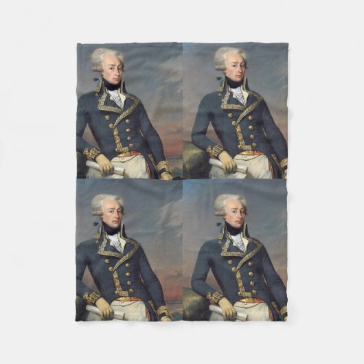 Couverture Polaire Marquis de Lafayette Blanket (Devant)