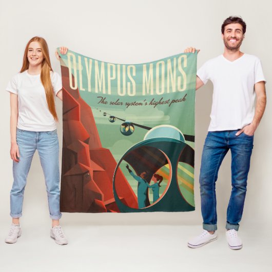 Couverture Polaire Mars Olympus Mons Système solaire Volcano le plus  (En situation)