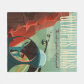 Couverture Polaire Mars Olympus Mons Système solaire Volcano le plus  (Devant (Horizontal))