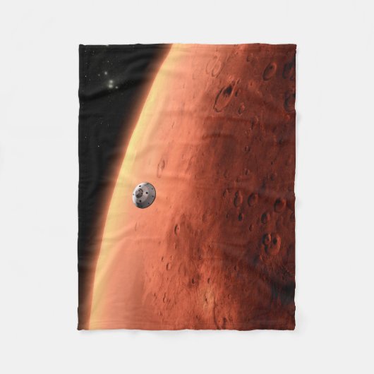 Couverture Polaire Mars Science Laboratory approchant Mars. (Devant)