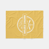 Couverture Polaire Martha’s Vineyard MA port d’ancrage nautique perso (Devant (Horizontal))