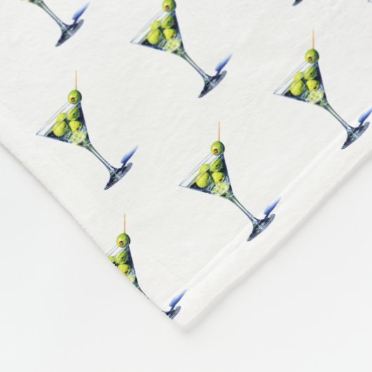 Couverture Polaire Martini Aux Oliviers (Coin)