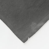 Couverture Polaire Martini noir et blanc Plan directeur (Coin)