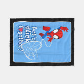 Couverture Polaire Marvel Spider-man Restons Ensemble Saint-Valentin  (Devant (Horizontal))