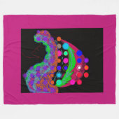 Couverture Polaire Marvelous Miss Funny Girl (Devant (Horizontal))