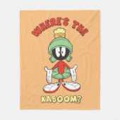 Couverture Polaire MARVIN LE MARTIAN™ Où est le Kaboom ? (Devant)