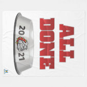 Couverture Polaire Mason Bulldogs #7 (Devant (Horizontal))