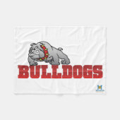 Couverture Polaire Mason Bulldogs #8 (Devant (Horizontal))