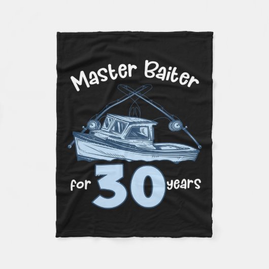 Couverture Polaire Master Byiter Pendant 30 Ans Pêcher 30ème Annivers (Devant)