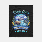 Couverture Polaire Matching Family Friends And Group Alaskan Alaska C (Devant)