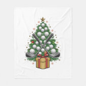 Couverture Polaire Matériel de golf Christmas Tree Golf (Devant)
