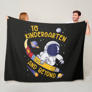 Couverture Polaire Maternelle et au-delà Astronaute Rentrée scolaire