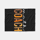 Couverture Polaire Math Coach Leopard Squad mignon Automne Thanksgi (Devant (Horizontal))