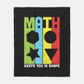 Couverture Polaire Math Enseignant Math Math vous maintient dans la f (Devant)