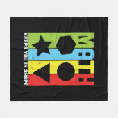 Couverture Polaire Math Enseignant Math Math vous maintient dans la f (Devant (Horizontal))